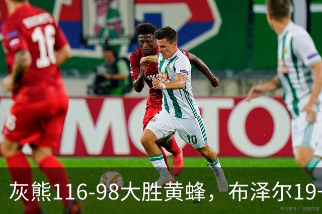 灰熊116-98大胜黄蜂，布泽尔19+7+3，米勒15分